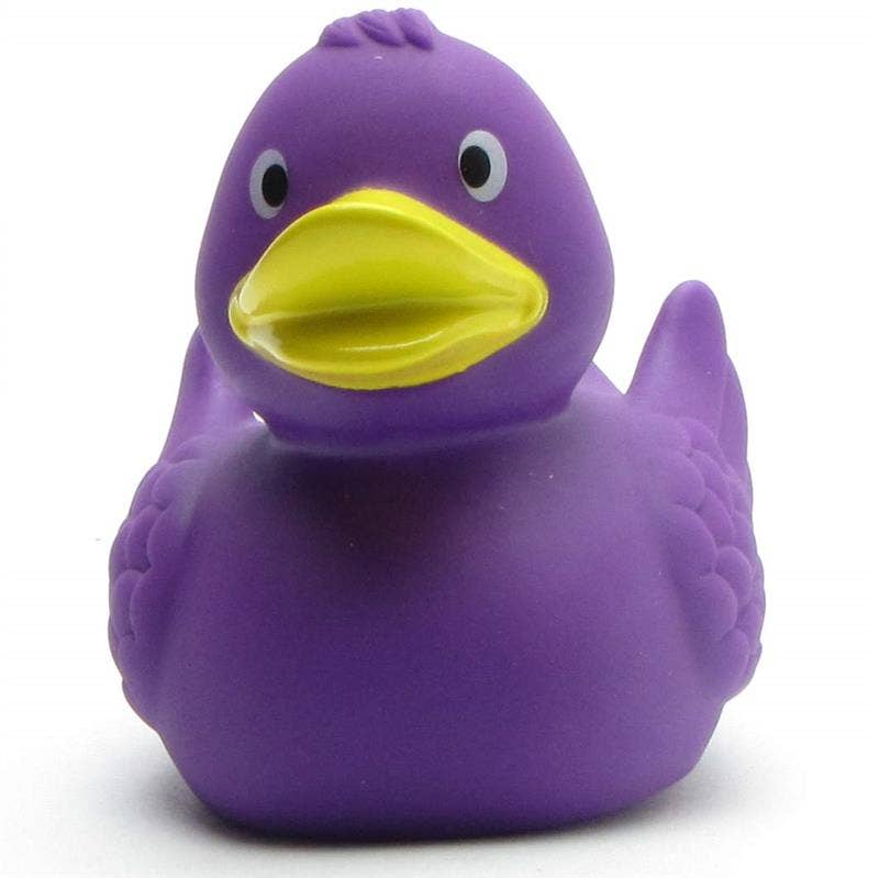 Selina purple rubber duck - rubber duck