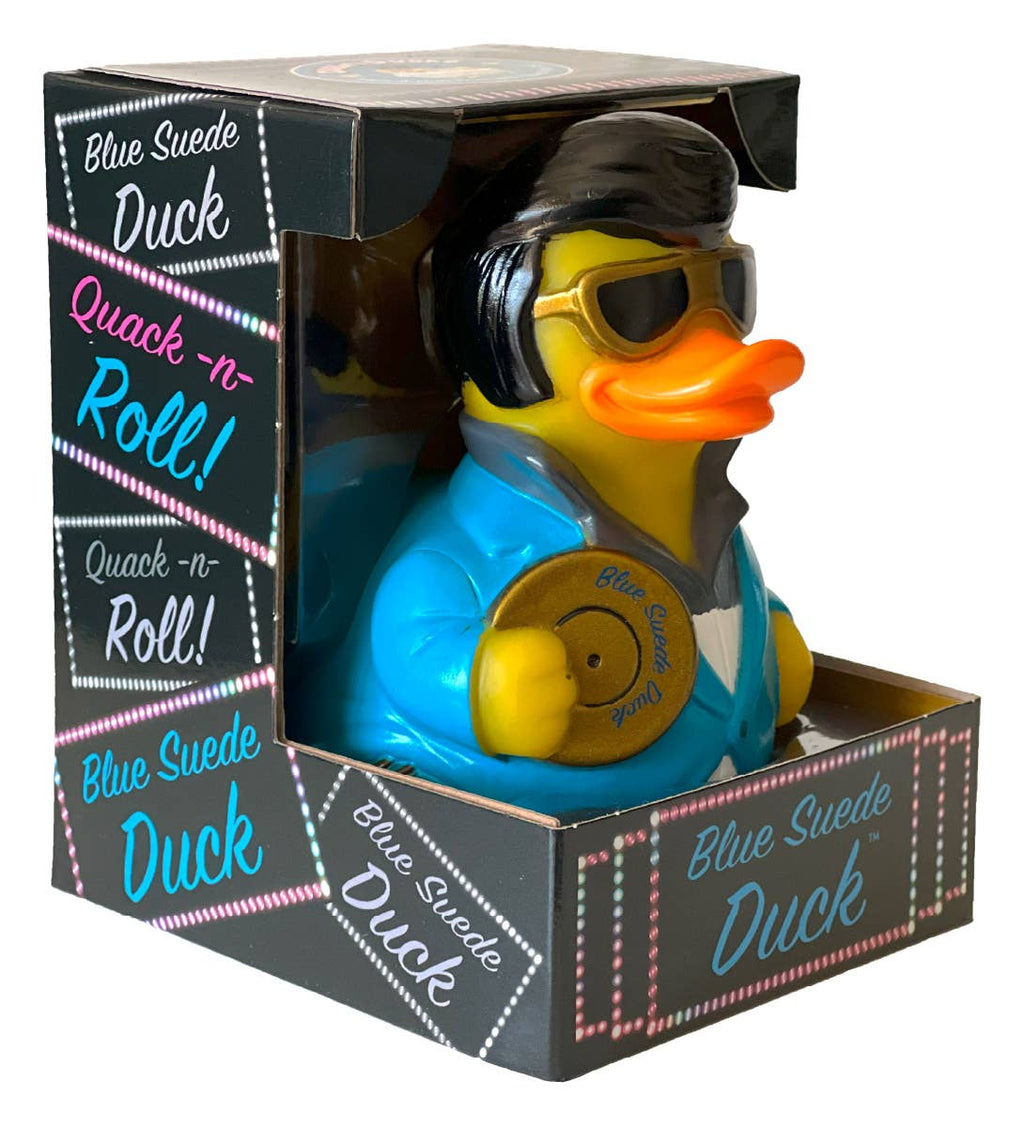 Blue Suede Duck