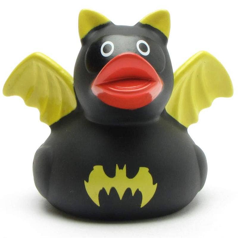 Batduck bath duck (yellow) - rubber duck