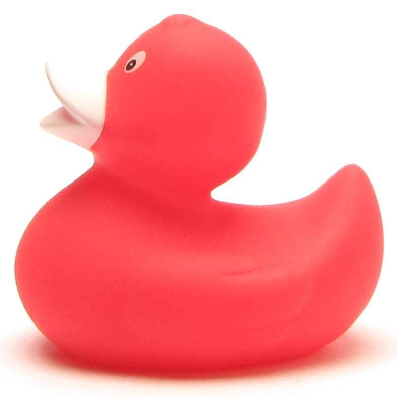 Red rubber duck - rubber duck
