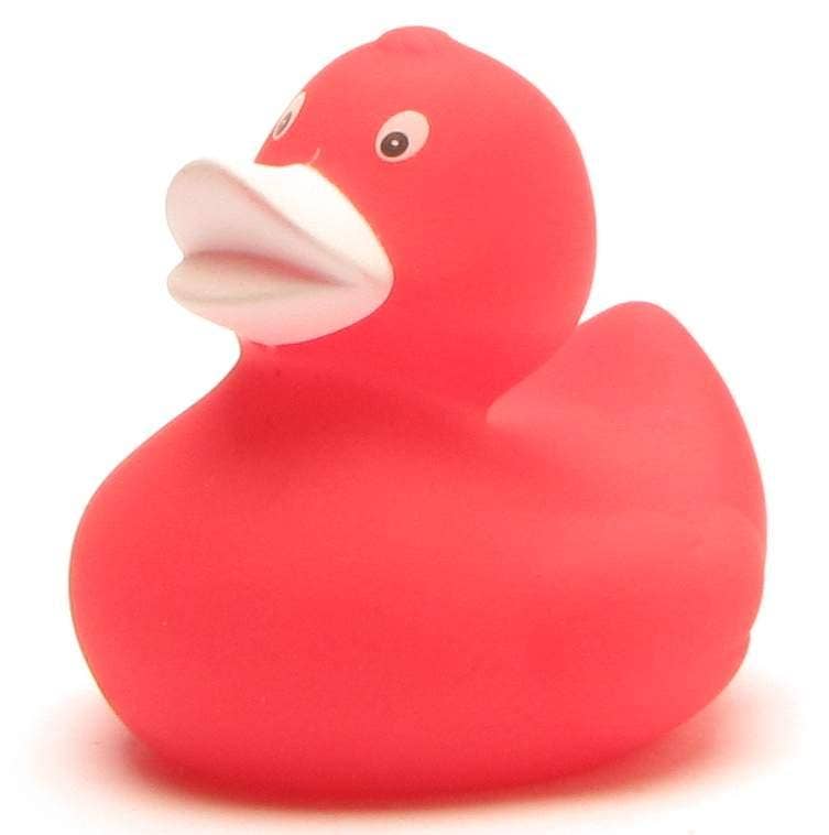 Red rubber duck - rubber duck