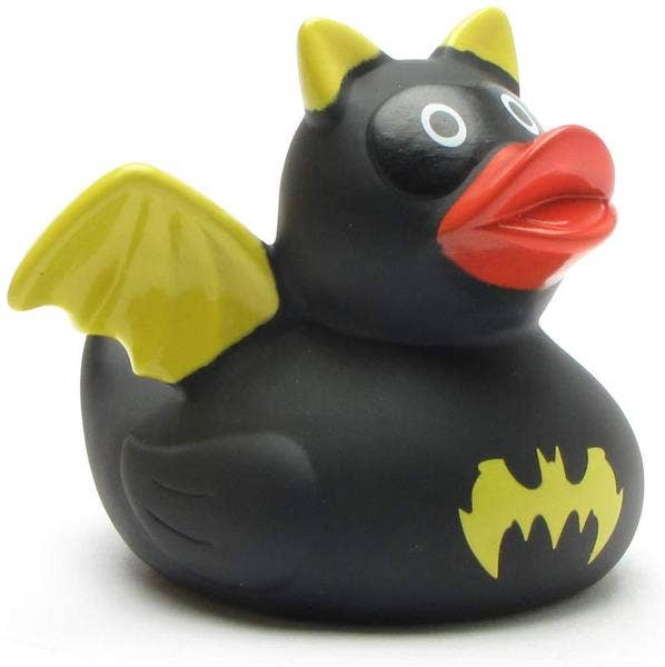 Batduck bath duck (yellow) - rubber duck