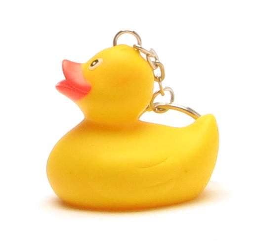 Rubber Duck Friederike (yellow) - Key Ring