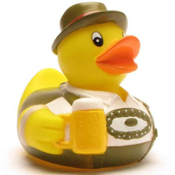 Rubber duck Seppel from Bavaria - Rubber duck