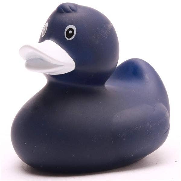 Bath duck dark blue - rubber duck