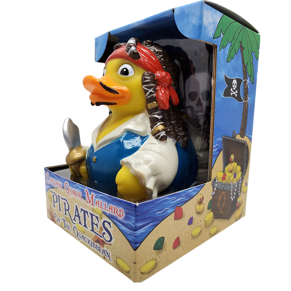 Captain Quack Mallard, Pirate of the Quackibeean