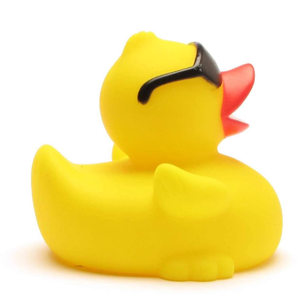 Rubber duck with sunglasses - rubber duck