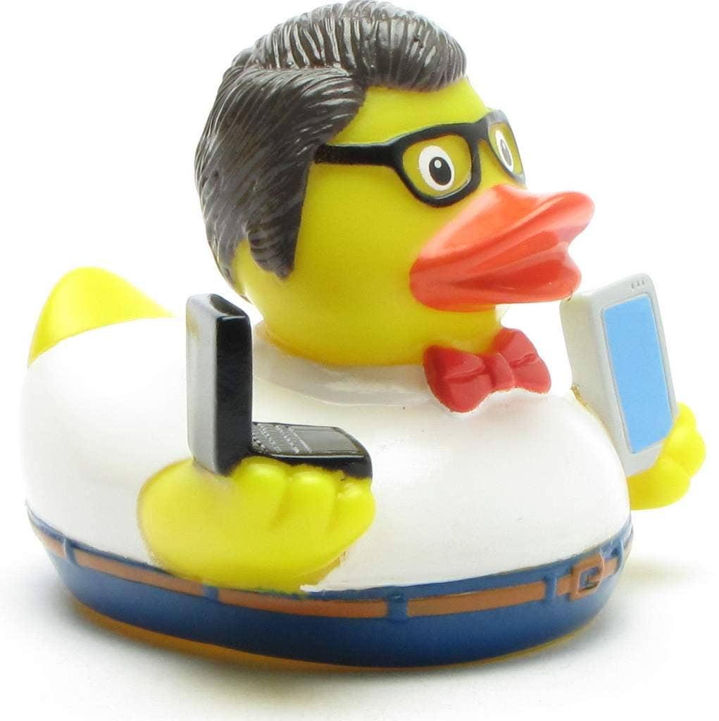 Rubber Duck Nerd - rubber duck