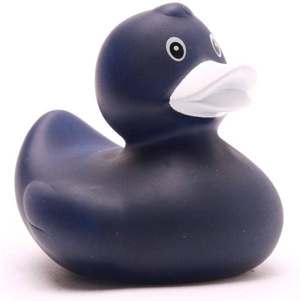 Bath duck dark blue - rubber duck