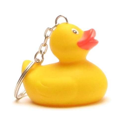 Rubber Duck Friederike (yellow) - Key Ring