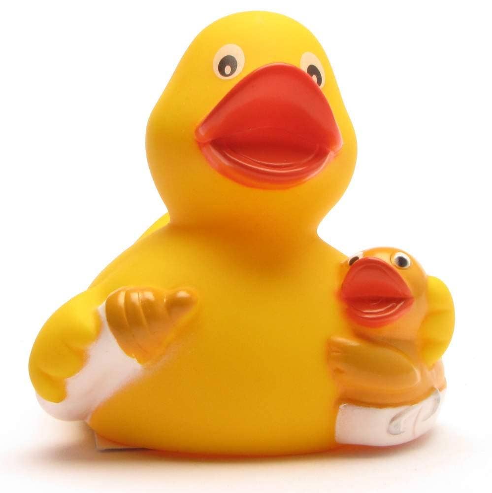 Rubber duck feeding bottle - rubber duck