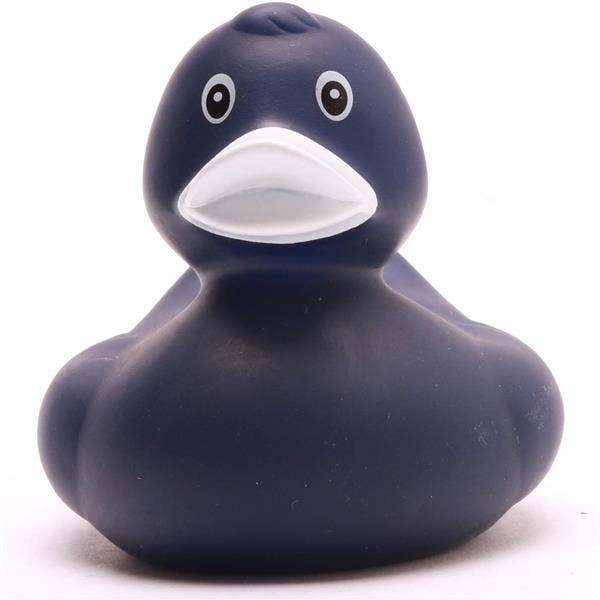 Bath duck dark blue - rubber duck