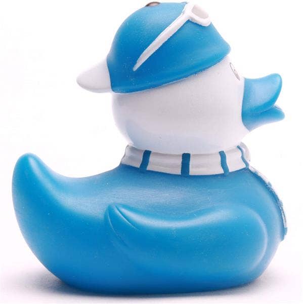 Soccer fan - blue - rubber duck