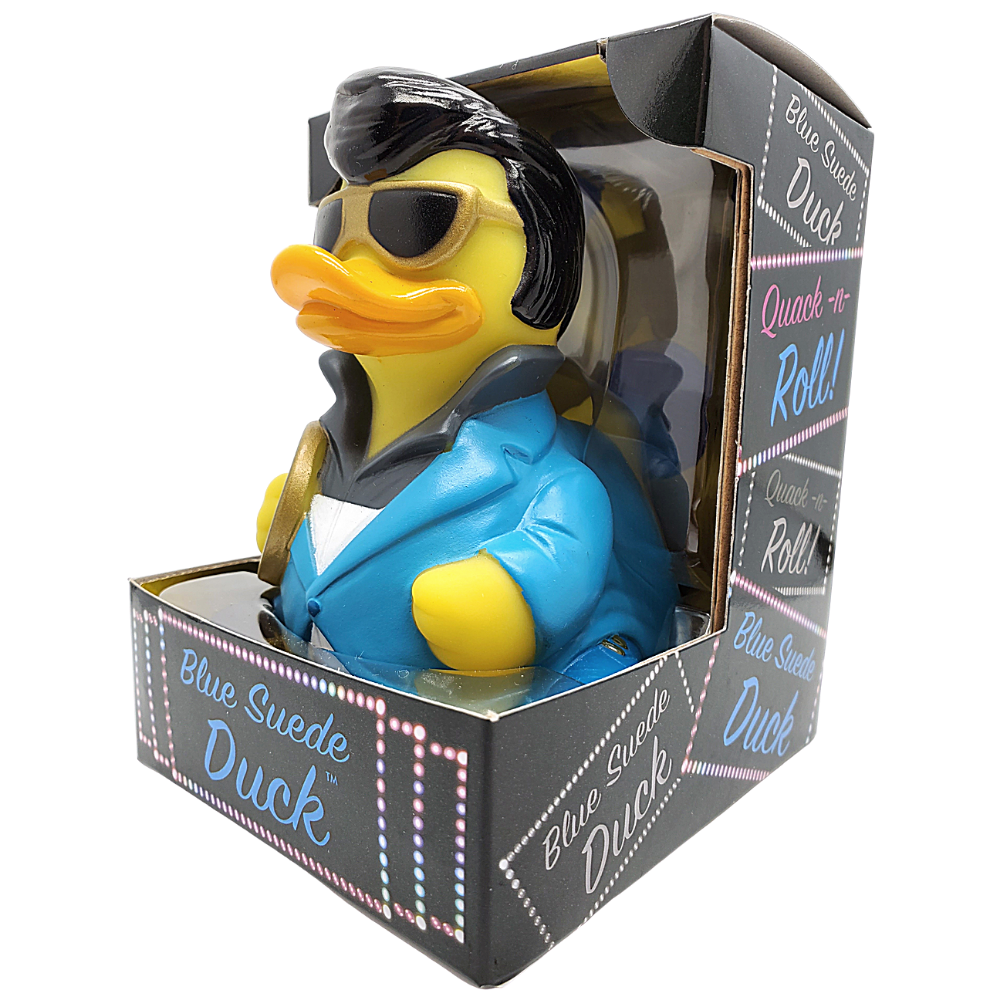 Blue Suede Duck