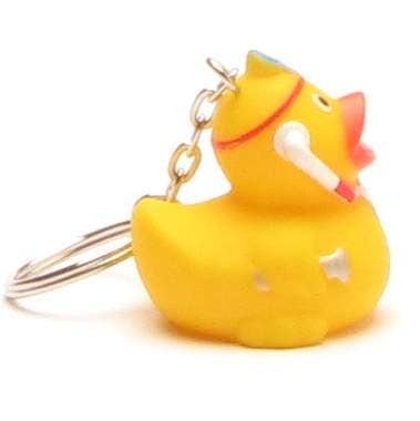 Rubber duck doctor - keychain
