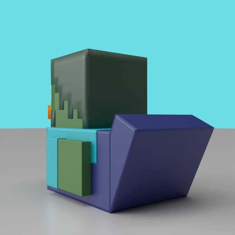 Minecraft zombie mini tubbz edition