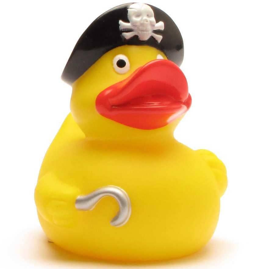 Hook-Handed Pirate Rubber Duck - Rubber Duck