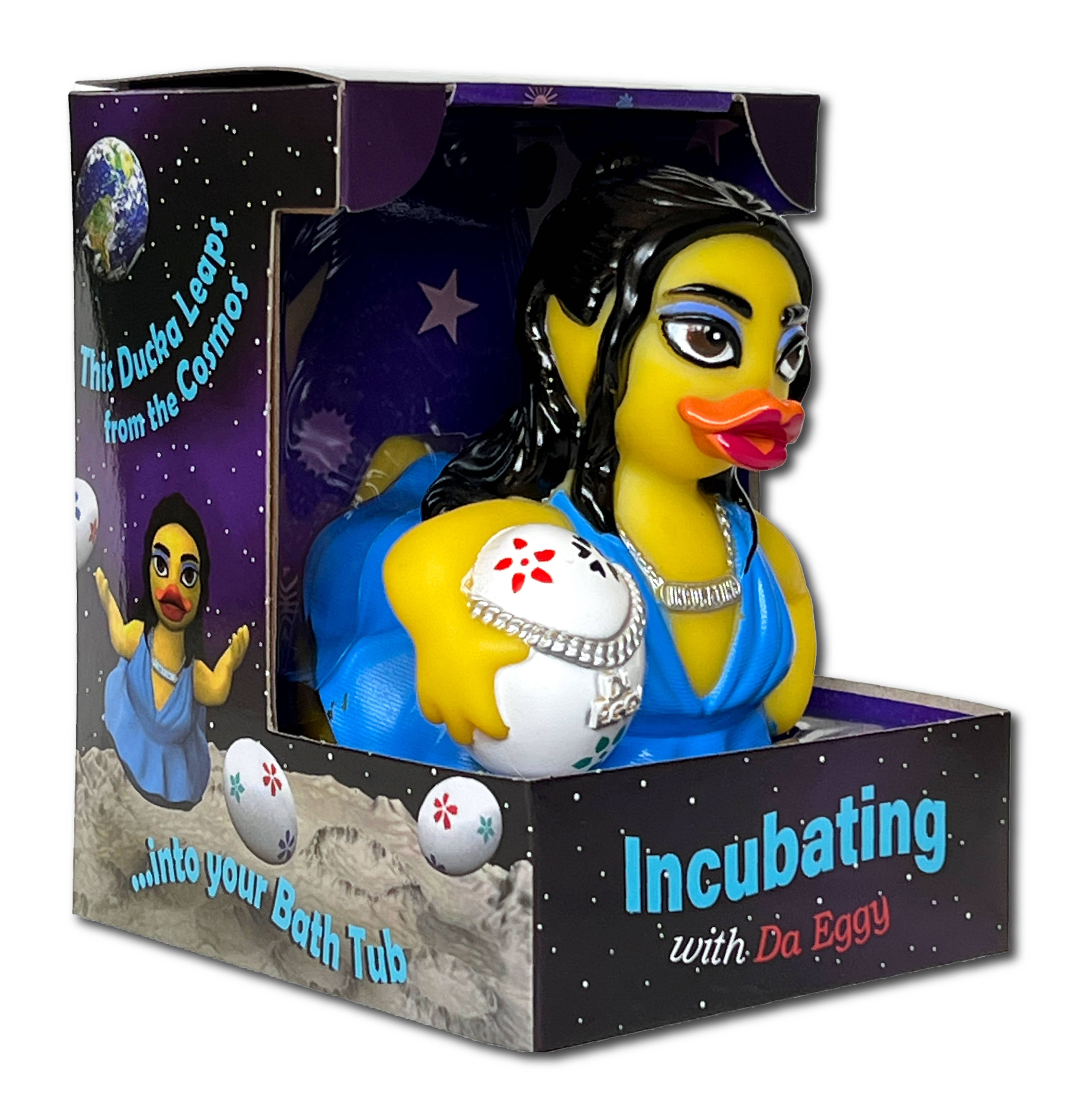 Ducka Leapa Incubating With Da Eggy