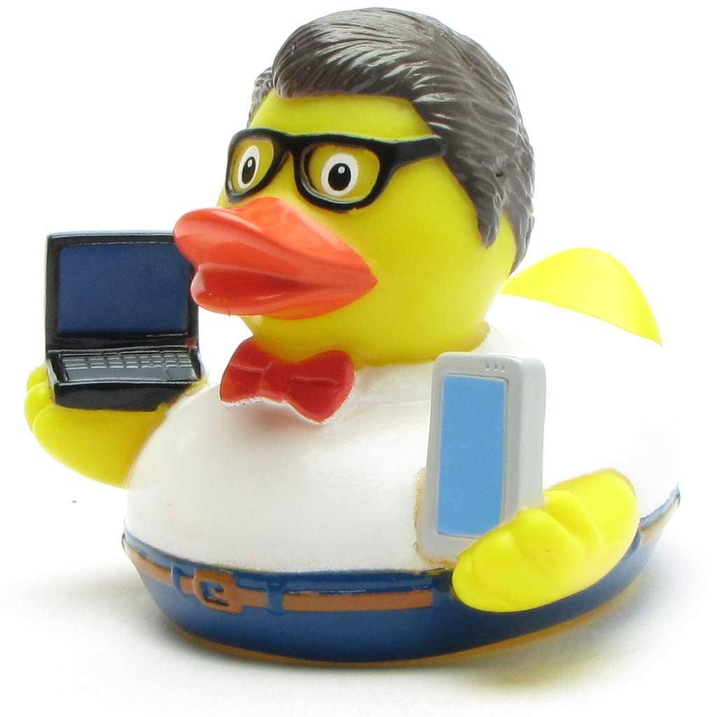 Rubber Duck Nerd - rubber duck