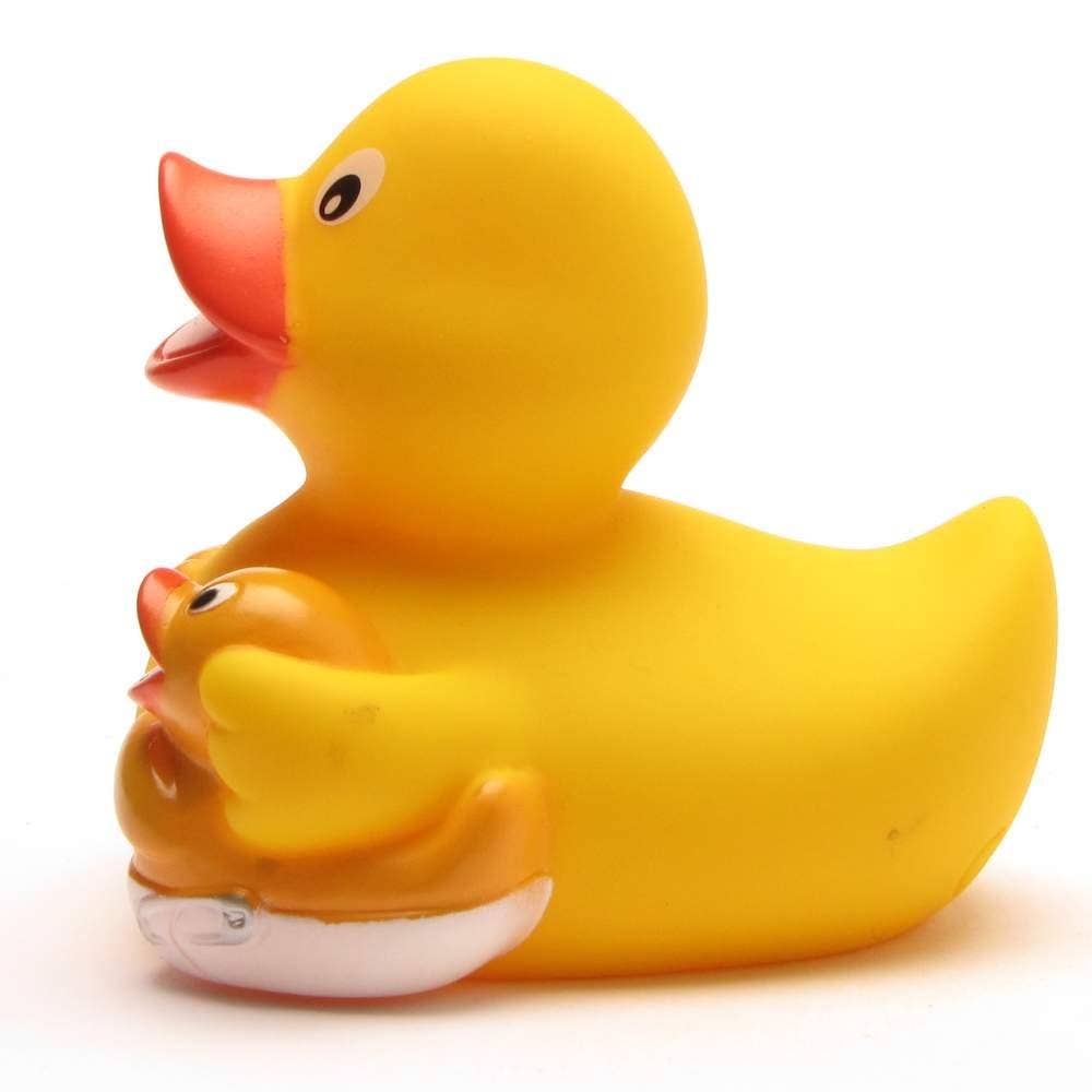 Rubber duck feeding bottle - rubber duck