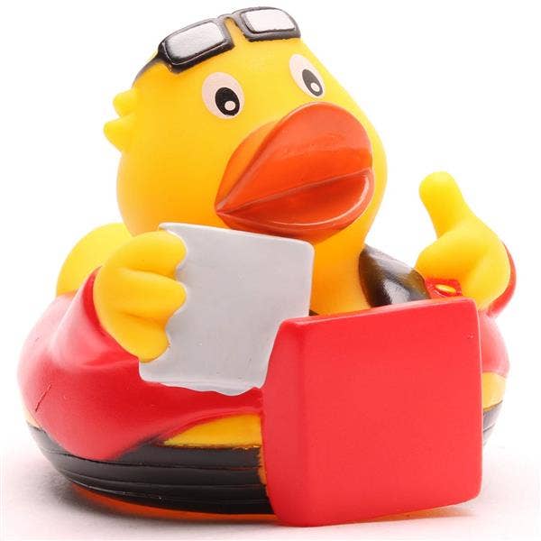 Pizza delivery man - bath duck