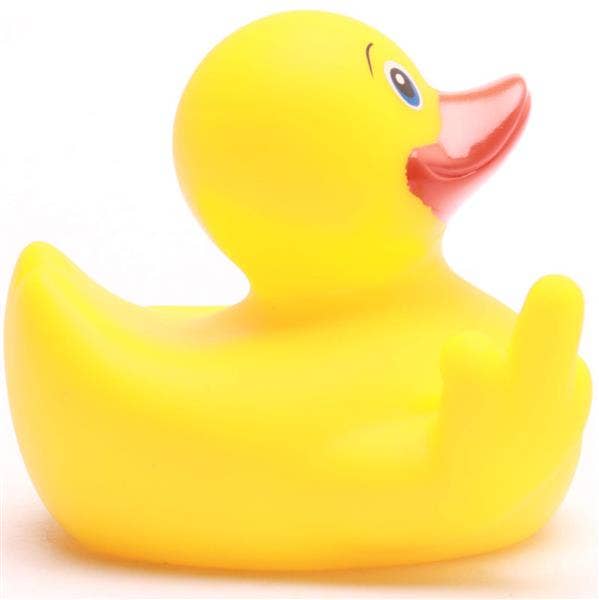 Duck You Rubber Duck - Middle Finger Rubber Duck