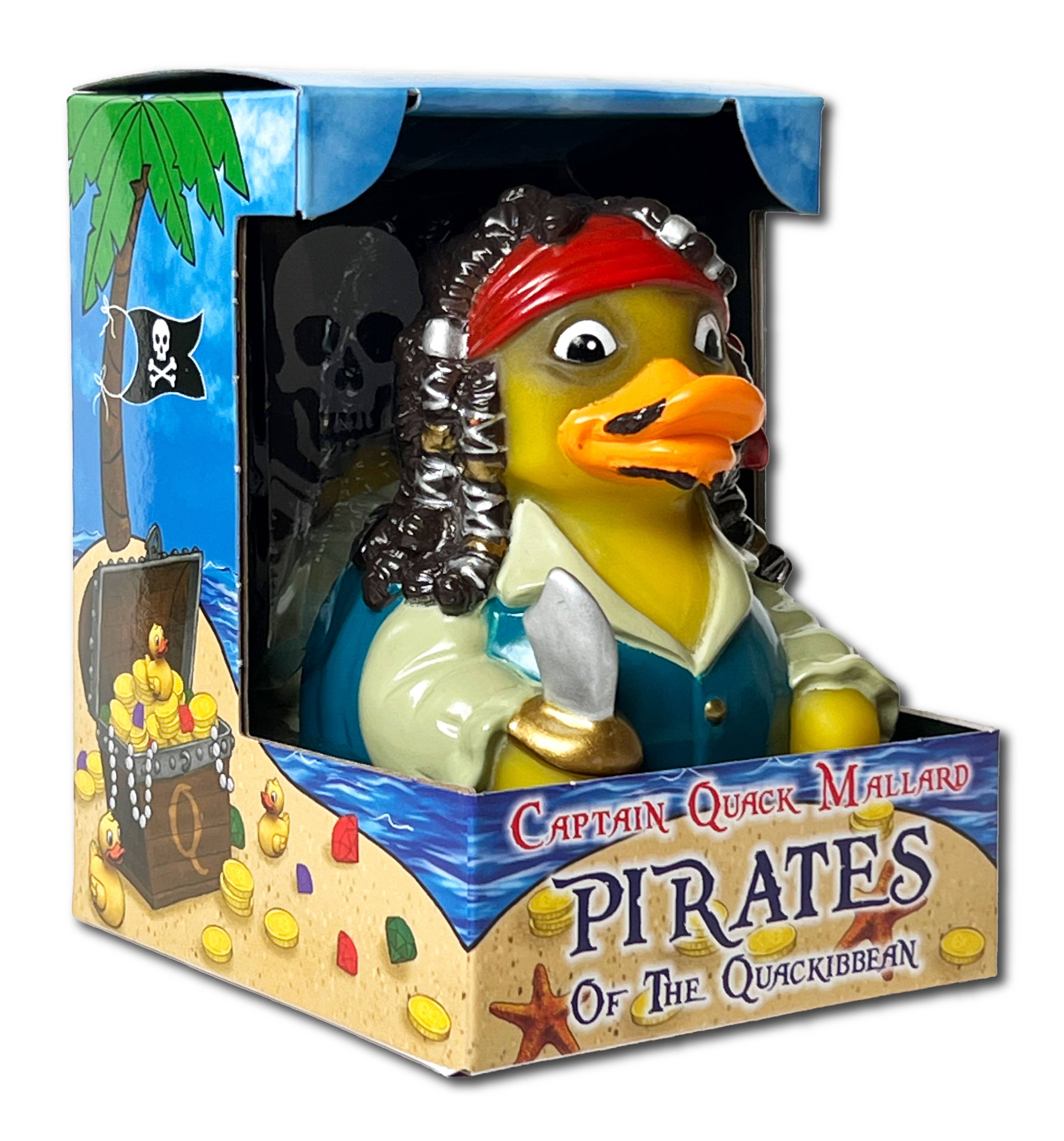 Captain Quack Mallard, Pirate of the Quackibeean