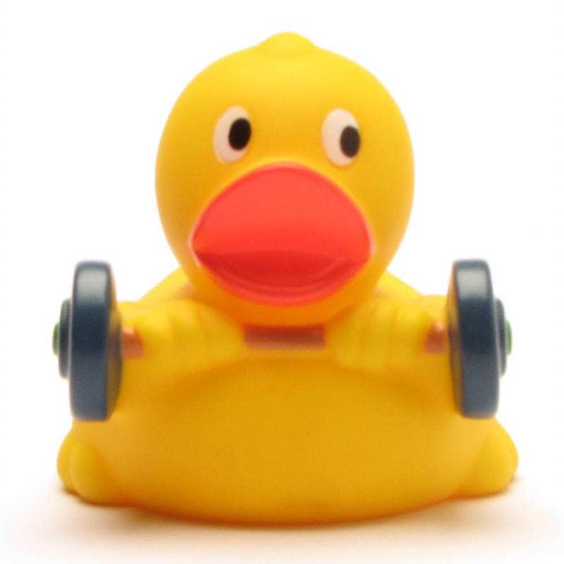 Rubber Duck Weightlifter - Rubber Duck